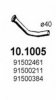 TALBO 179291 Exhaust Pipe